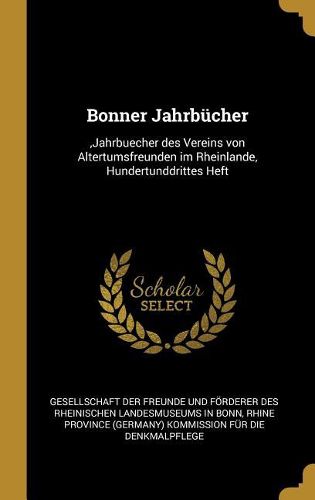 Cover image for Bonner Jahrbuecher