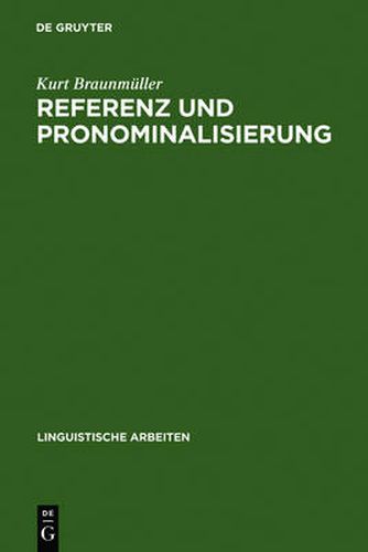 Cover image for Referenz und Pronominalisierung