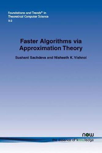 Cover image for Faster Algorithms via Approximation Theory