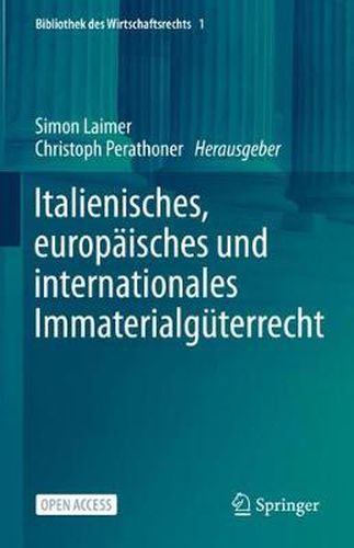 Cover image for Italienisches, europaisches und internationales Immaterialguterrecht