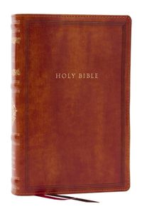 Cover image for RSV Personal Size Bible with Cross References, Brown Leathersoft, Thumb Indexed, (Sovereign Collection)