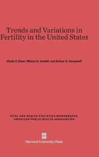 Cover image for Trends and Variations in Fertility in the United States