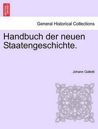 Cover image for Handbuch Der Neuen Staatengeschichte.