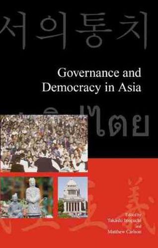 Cover image for Governance and Democracy in Asia