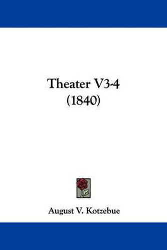Cover image for Theater V3-4 (1840)