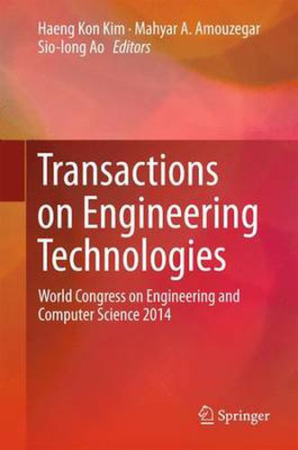Cover image for Transactions on Engineering Technologies: World Congress on Engineering and Computer Science 2014