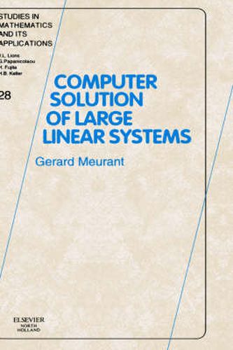 Cover image for Computer Solution of Large Linear Systems