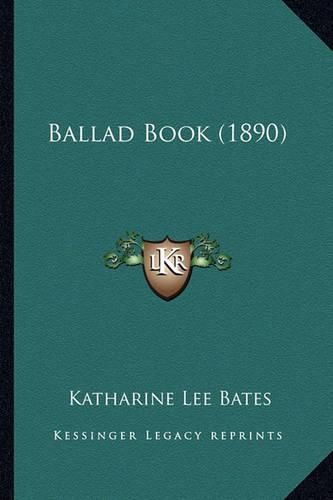 Cover image for Ballad Book (1890)
