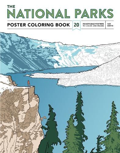 Cover image for The Essential National Parks Coloring Book: Posters and Landscapes from America's Favorite National Parks