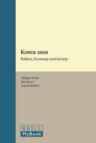 Cover image for Korea 2010: Politics, Economy and Society