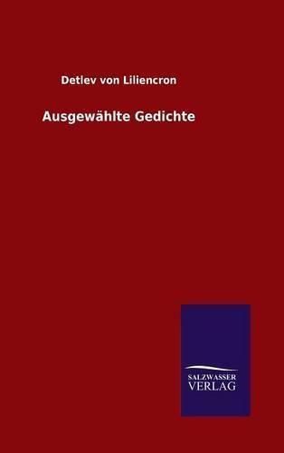 Cover image for Ausgewahlte Gedichte