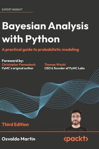 Cover image for Bayesian Analysis with Python - Third Edition