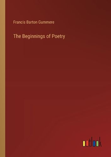 Cover image for The Beginnings of Poetry