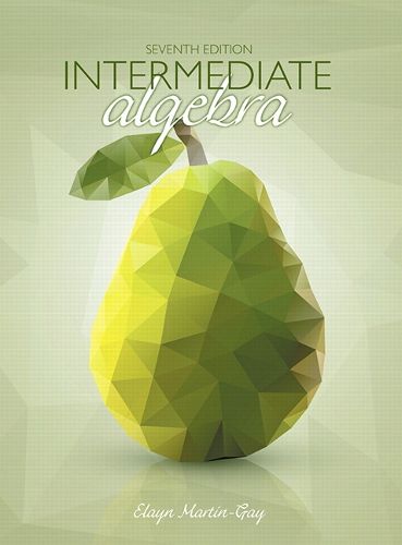 Cover image for Intermediate Algebra