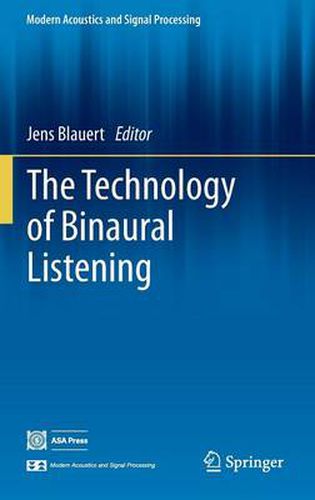 Cover image for The Technology of Binaural Listening