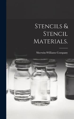 Cover image for Stencils & Stencil Materials.