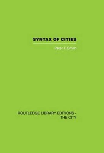 Cover image for Syntax of Cities