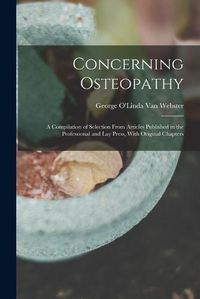 Cover image for Concerning Osteopathy