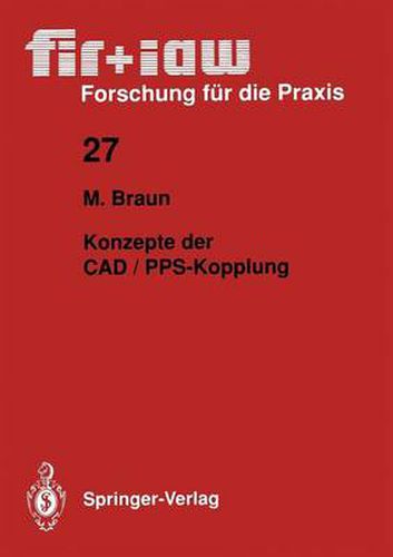 Cover image for Konzepte der CAD / PPS-Kopplung