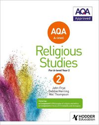 Cover image for AQA A-level Religious Studies Year 2