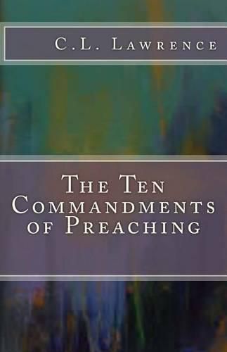 Cover image for The Ten Commandments of Preaching