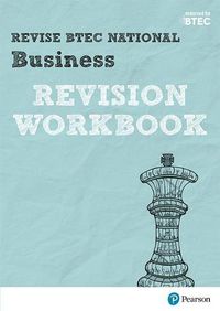 Cover image for Pearson REVISE BTEC National Business Revision Workbook: for home learning, 2022 and 2023 assessments and exams