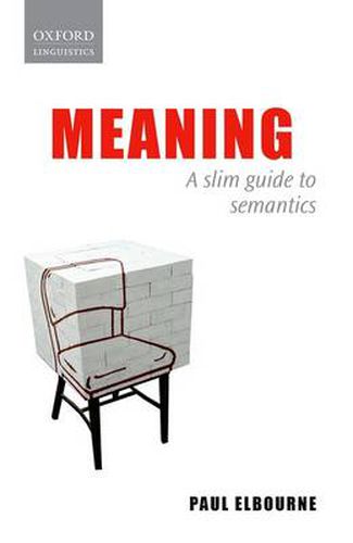 Cover image for Meaning: A Slim Guide to Semantics