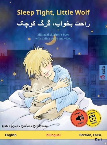 Cover image for Sleep Tight, Little Wolf - راحت بخواب، گرگ کوچک (English - Persian, Farsi, Dari)