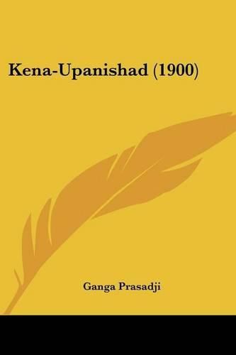 Cover image for Kena-Upanishad (1900)