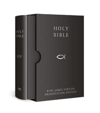 Cover image for HOLY BIBLE: King James Version (KJV) Black Presentation Edition