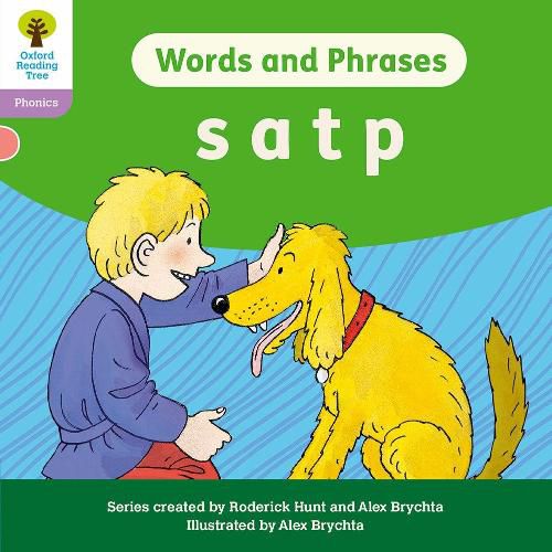 Cover image for Oxford Reading Tree: Floppy's Phonics Decoding Practice: Oxford Level 1+: Words and Phrases: s a t p