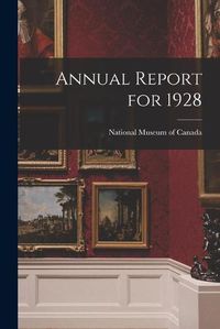 Cover image for Annual Report for 1928