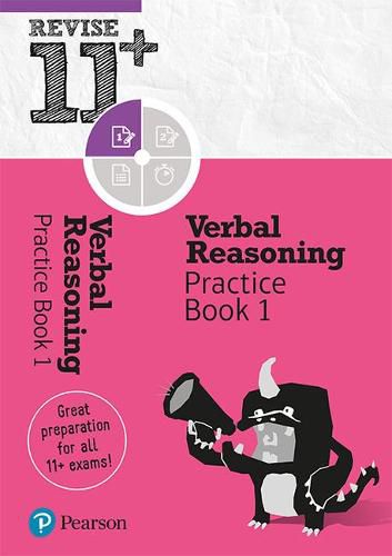 Pearson REVISE 11+ Verbal Reasoning Practice Book 1: for home learning, 2022 and 2023 assessments and exams