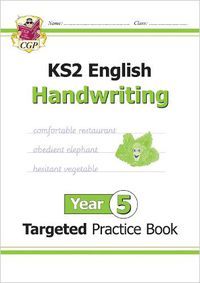 Cover image for KS2 English Targeted Practice Book: Handwriting - Year 5