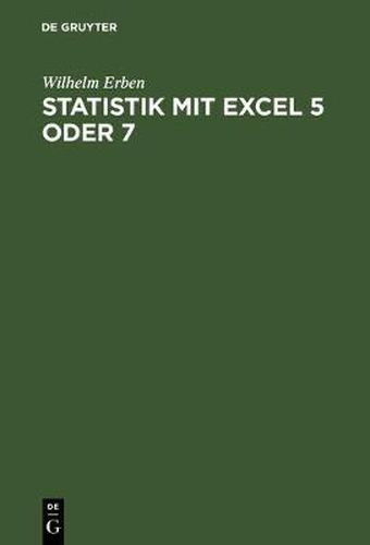 Cover image for Statistik mit Excel 5 oder 7