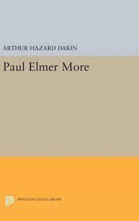 Cover image for Paul Elmer More