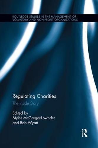 Cover image for Regulating Charities: The Inside Story