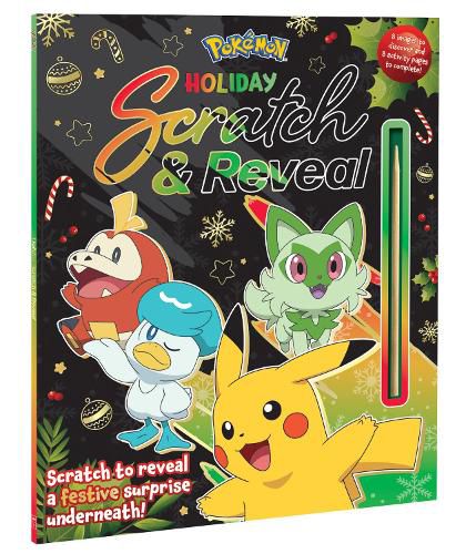 Cover image for Pokemon Holiday: Scratch and Reveal