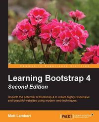 Cover image for Learning Bootstrap 4 -