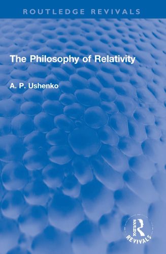 Cover image for The Philosophy of Relativity