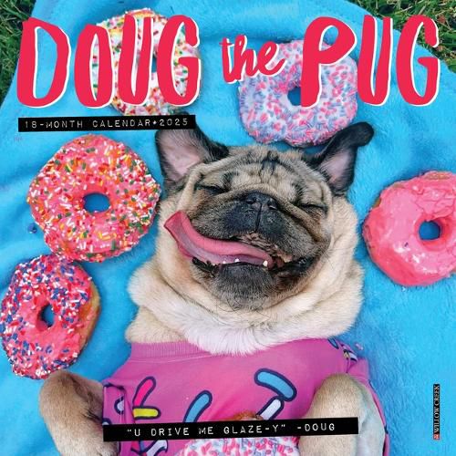Doug the Pug 2026 7 X 7 Mini Wall Calendar