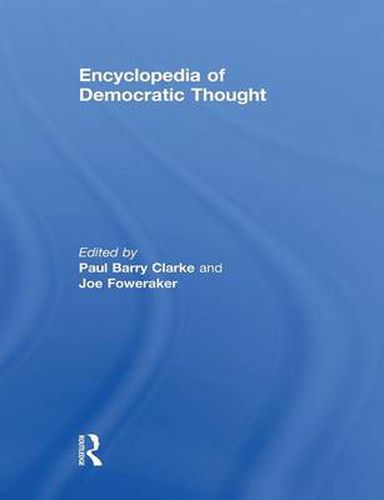 Cover image for Encyclopedia of Democratic Thought