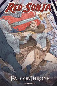 Cover image for Red Sonja: The Falcon Throne