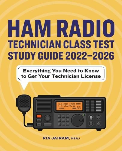 Cover image for Ham Radio Technician Class Test Study Guide 2022 - 2026