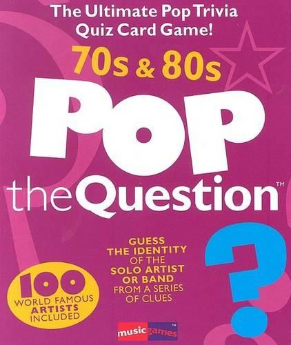 Cover image for Pop the Question 70s & 80s