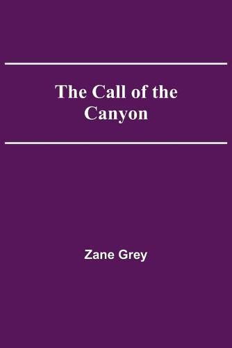 Cover image for The Call of the Canyon