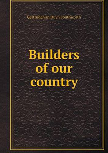 Cover image for Builders of our country