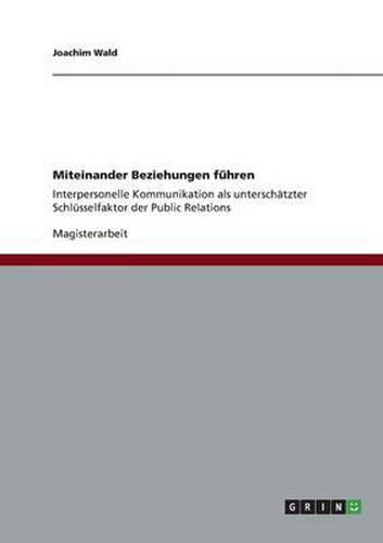 Cover image for Miteinander Beziehungen fuhren