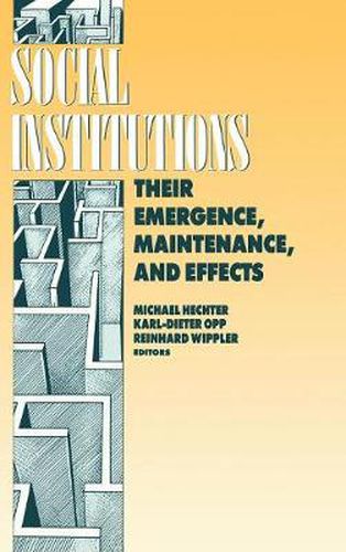 Cover image for Social Institutions
