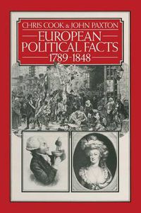 Cover image for European Political Facts 1789-1848